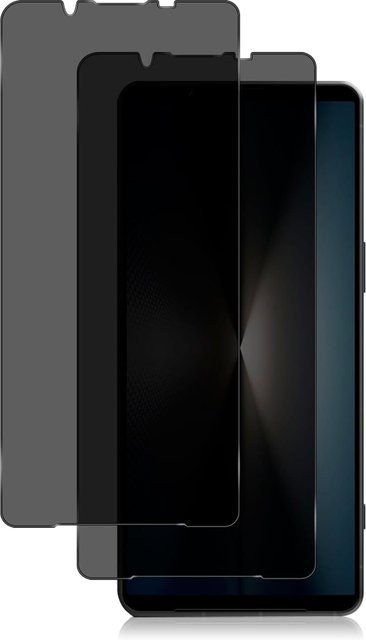 Anti-Spionage Displayschutz aus gehärtetem Glas, blendfrei und transparent für Sony Xperia 1, Xperia 10 und Xperia 5 - Bild 1