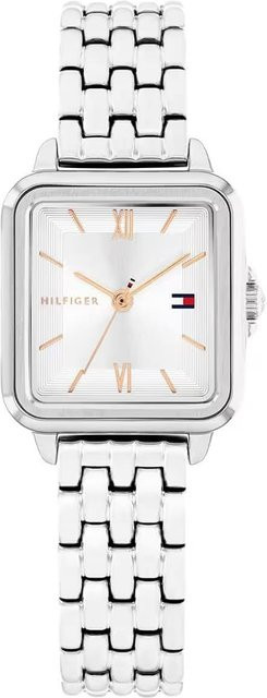 Tommy Hilfiger Armbanduhr, Analoguhr, Quarz, Edelstahl, silber, Damen - Bild 1