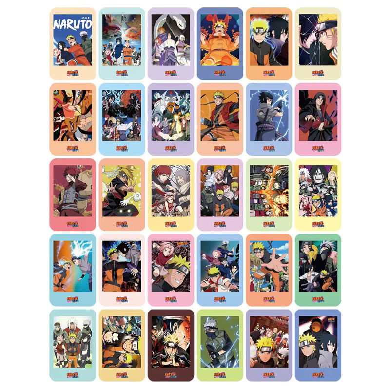 Bandai Dragon Ball Naruto Sammelkarte, 30-teiliges Set, doppelseitig - Bild 2