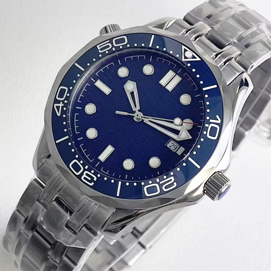 HUAYRA Armbanduhr Automatik, Edelstahl, Blau, 42 mm, Herren - Bild 2
