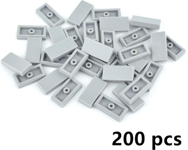 MOC Flache Fliese 3069, Zubehör, 200-teiliges Set, ab 6 Jahren - Bild 1