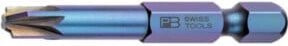 PB Swiss Tools Schraubendreher-Bit Kombiprofil-Klinge, Schaft E 6,3 mm, Blau, Länge: 1,95 cm - Bild 1