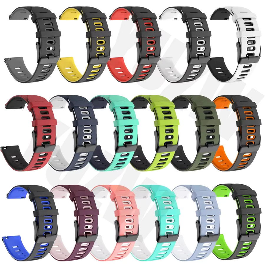 Xiaomi Uhrenarmband Silikon, 22 mm, multicolor - Bild 3
