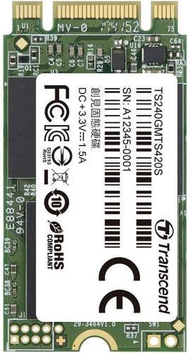 Transcend MTS420 Interne M.2 SATA SSD 240 GB Schwarz - Bild 1