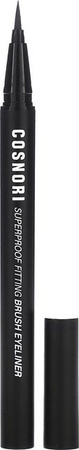 Cosnori Superproof Fitness Brush Eyeliner, 01 Schwarz, 0,6 g