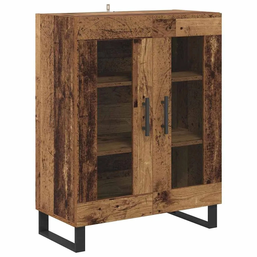 vidaXL Sideboard Altholz in Braun aus Holzwerkstoff, B/T/H: 69,5 x 34 x 90 cm - Bild 2