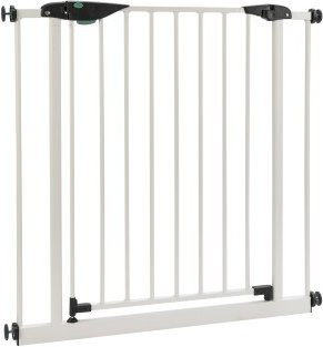 bomi Türschutzgitter Mira XS aus Metall in Weiß, Breite: 63-111 cm - Bild 1