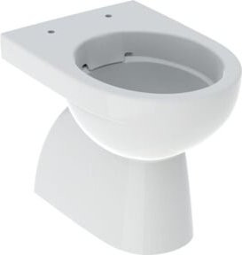 Geberit Stand-WC Renova Tiefspüler in Weiß mit Rimless-Technik und verdeckter Montage, B/T/H: 35,5 x 54,0 x 40,0 cm - Bild 1