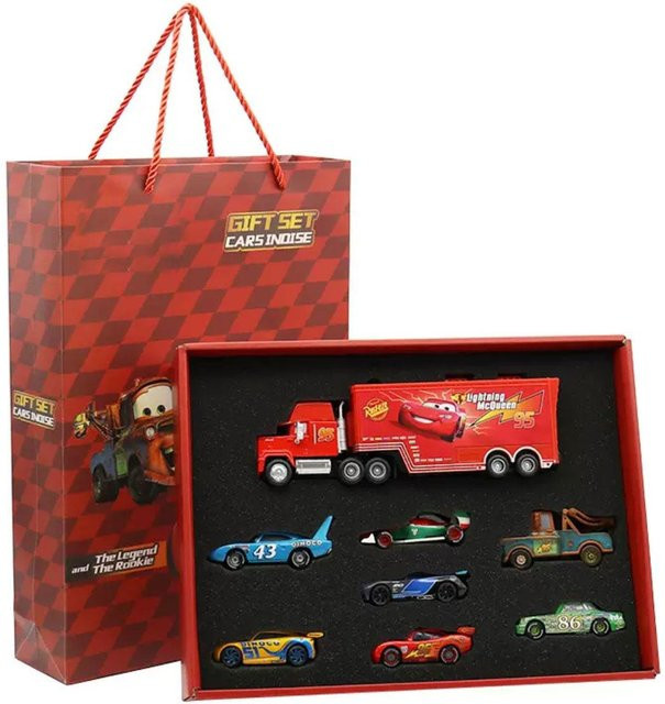 Pixar Disney Cars Modell Spielzeug Set, Fahrzeuge, ab 4 Jahren - Bild 1