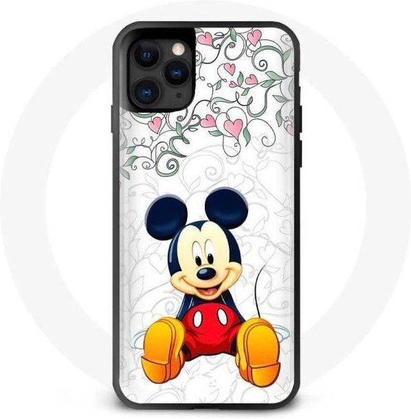 maniacase iPhone 11 Hülle mit Micky Maus Design in Schwarz und Multicolour - Bild 1