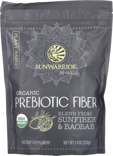 Sunwarrior Organische präbiotische Ballaststoffe 210 g - Bild 1