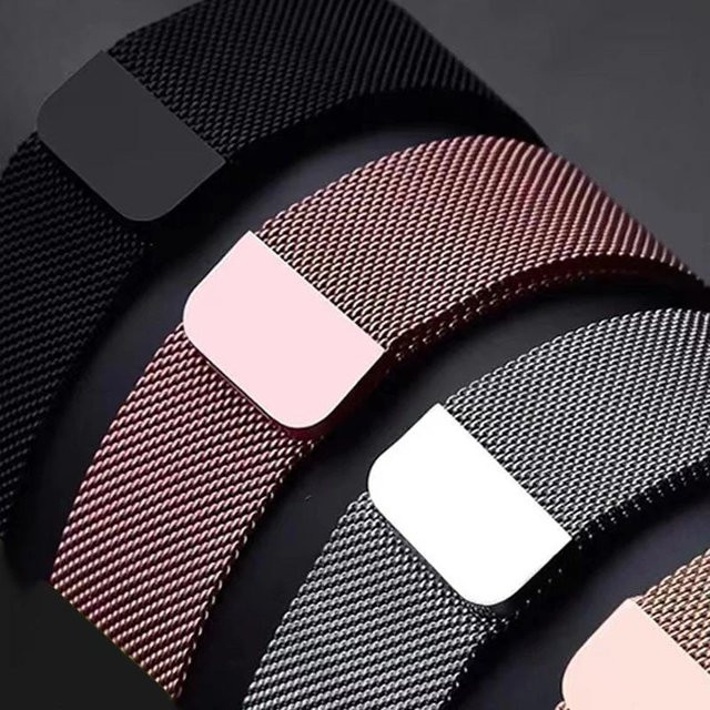 Uhrenarmband Milanaise Edelstahl, Unisex - Bild 1