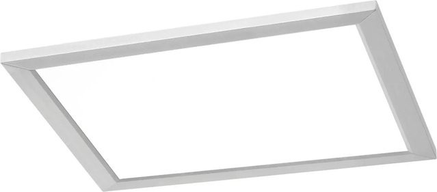 Trio Smart LED Deckenleuchte Griffin in Nickel matt mit Fernbedienung und WiZ, RGBW, H x B x T: 50 x 295 x 295 cm - Bild 1