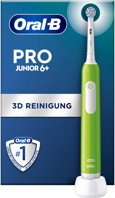 Oral-B Pro Junior Elektrische Kinderzahnbürste in Grün - Bild 3