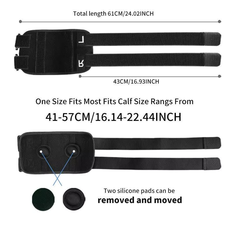 HNKMP Ischias-Schmerzlinderungsgerät, verstellbare Orthese, Doppel-Druckpolster - Bild 5