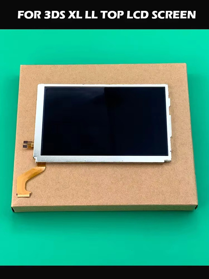 Nintendo Ersatz-LCD-Bildschirm Set für 3DS XL LL Oberes und Unteres Display in Schwarz - Bild 5