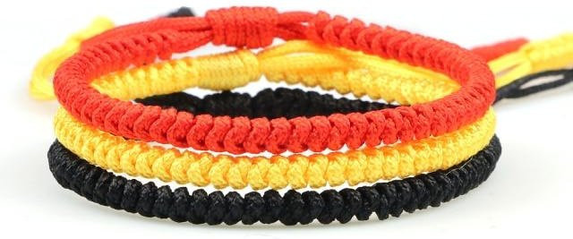 3 Stück Armband, Seil, Bunt, Unisex - Bild 1