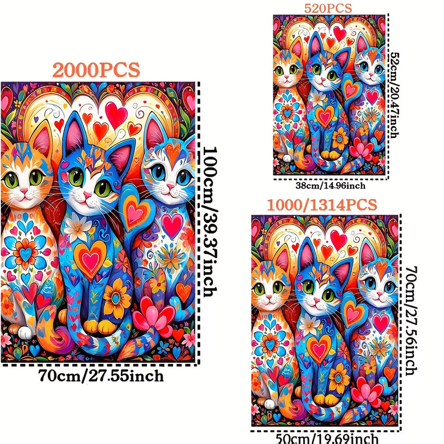 AZNM Puzzle, Tiere, Bunt / Mehrfarbig - Bild 2
