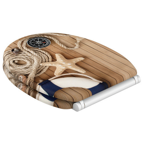 Sanilo Bad-Accessoire-Set Maritime, 3-teilig, beige - Bild 1