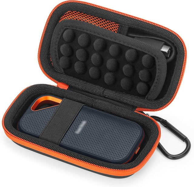Schutzhülle für SanDisk Extreme Pro und SanDisk Extreme externe SSD in Schwarz und Grau - Bild 1
