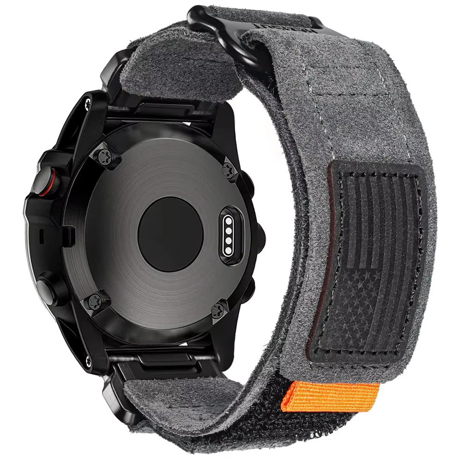 HEMSUT Uhrenarmband Leder, Schwarz, Unisex, Retro - Bild 4