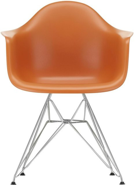 Vitra DAR Eames Plastic Armchair in Orange aus Kunststoff - Bild 1