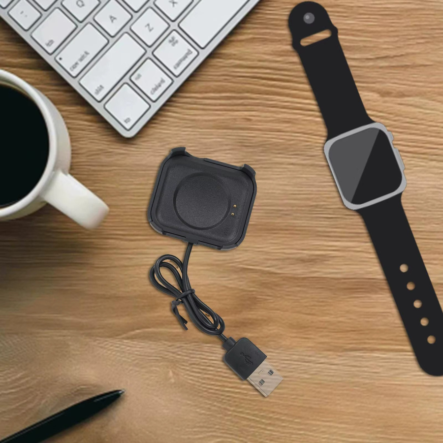Smartwatch-Ladestation Ersatz-Ladegerät in Schwarz - Bild 4