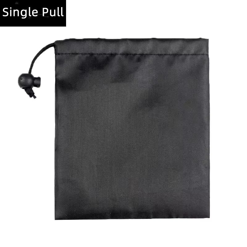 ACRDDK Kordelzugtasche aus Nylon in Schwarz für Schuhe, Unterwäsche und Reise-Organizer - Bild 4