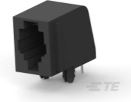 TE Connectivity Standard Modular Jack 5520249-2 in Schwarz - Bild 1