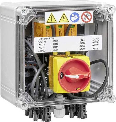 Weidmüller Generatoranschlusskasten PVN DC 3I 3O 1MPP SW SPD1R EVO 11 in Transparent - Bild 1