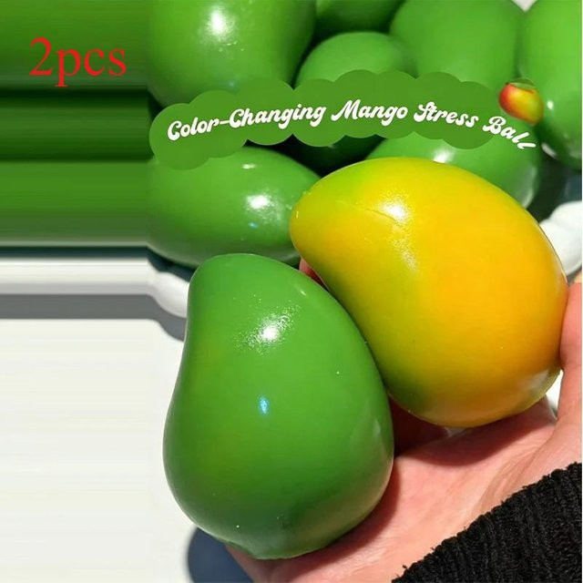 A Family Of Home Textiles Mango Handgemachtes Kugel-Druckentlastungs-Quetschspielzeug, Nass Weiches Spielzeug - Bild 1