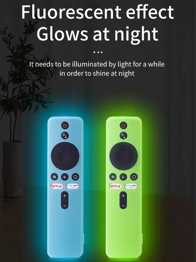 Silikon Schutzhülle für Xiaomi Mi TV Box S und Mi TV Stick Fernbedienung in Blau - Bild 7