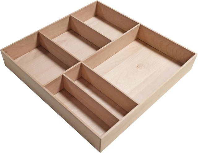 Fackelmann Schubladen-Organizer-Box bunt B/H/T: 37 x 4,5 x 38 cm - Bild 1