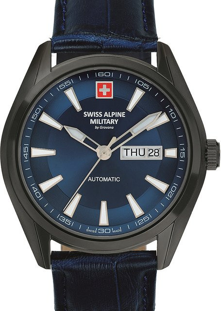 Swiss Alpine Military Armbanduhr Automatik, Edelstahl, 43 mm, Herren - Bild 1