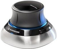3Dconnexion SpaceMouse Wireless 3D-Maus mit Bluetooth und USB-C in Schwarz/Silber - Bild 1