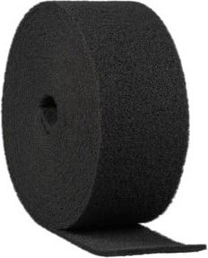 Klingspor Vliesrolle NRO 400 in Schwarz, Breite: 15 cm, Länge: 1000 cm - Bild 1