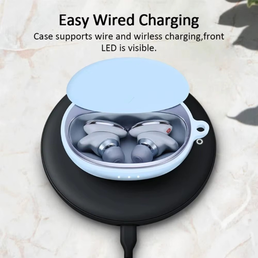 Staubdichte und waschbare Anti-Drop Schutzhülle für Anker Soundcore Liberty 3 Pro in Rot - Bild 3