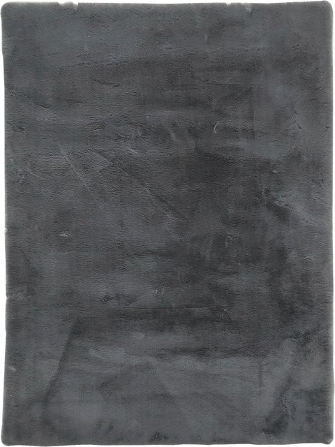 Mömax Kunstfell Teppich Caroline Anthrazit Grau B/T: 160 x 220 cm - Bild 1