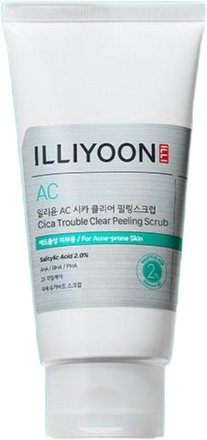 Illiyoon Cica Akne Peeling-Scrub, 200 ml, AHA, BHA, Hyaluronsäure - Bild 1
