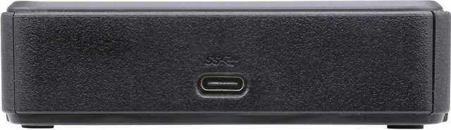 ATEN UH3233 Mini-Dock USB-C mit 2 x HDMI und USB-A in Schwarz, Blau und Orange - Bild 1