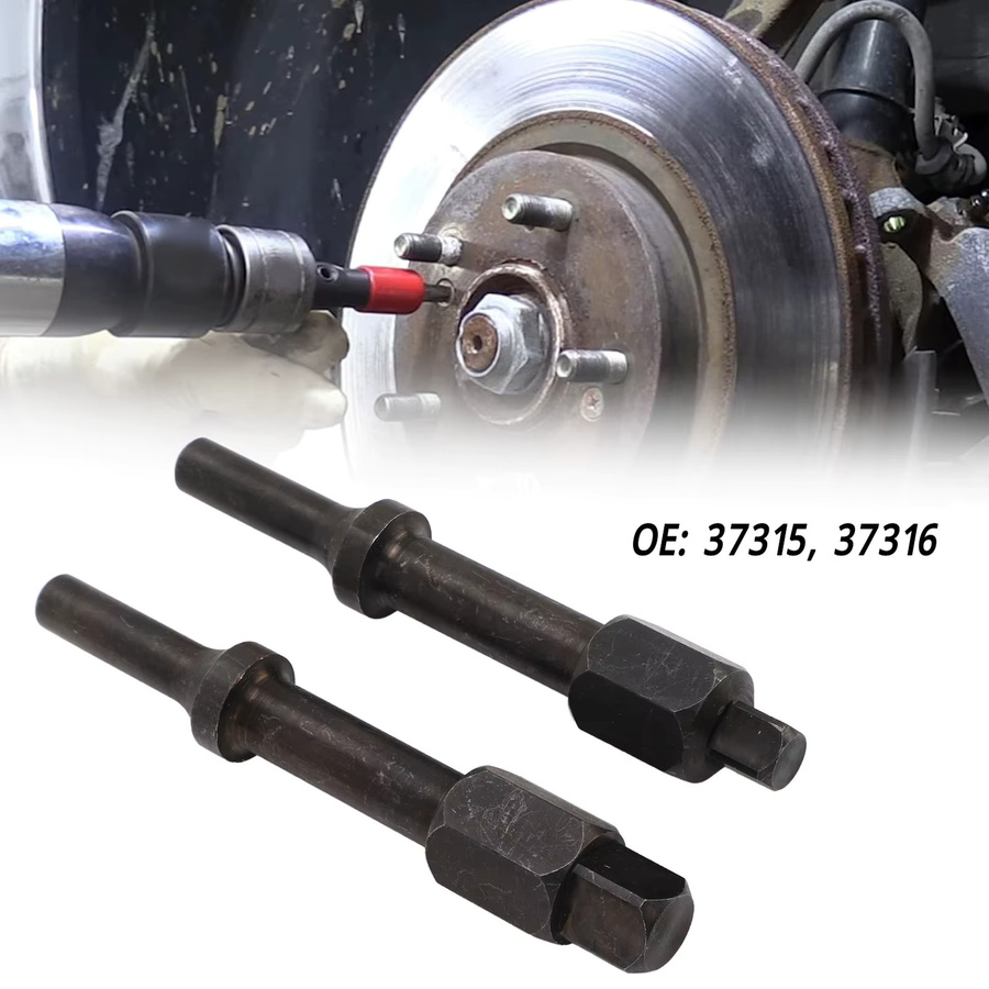 DOACT Pneumatischer Unterbrecher Satz 37315 und 37316 mit 3/8 Zoll und 1/2 Zoll für Lufthammer und Bohrer zum Entfernen von Lagern und Schiebern - Bild 4