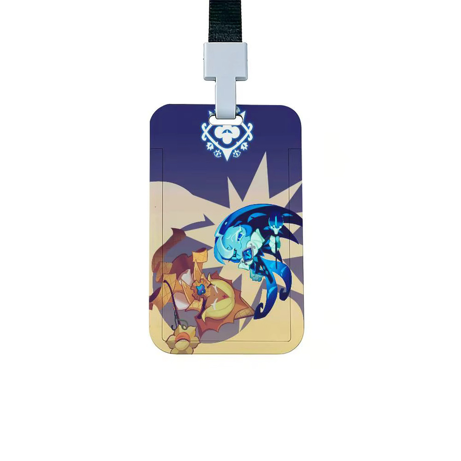 Cookie Run Kingdom Kartenhalter und Namensschild-Etui mit Schlüsselband, Multicolor, Kunststoff - Bild 3