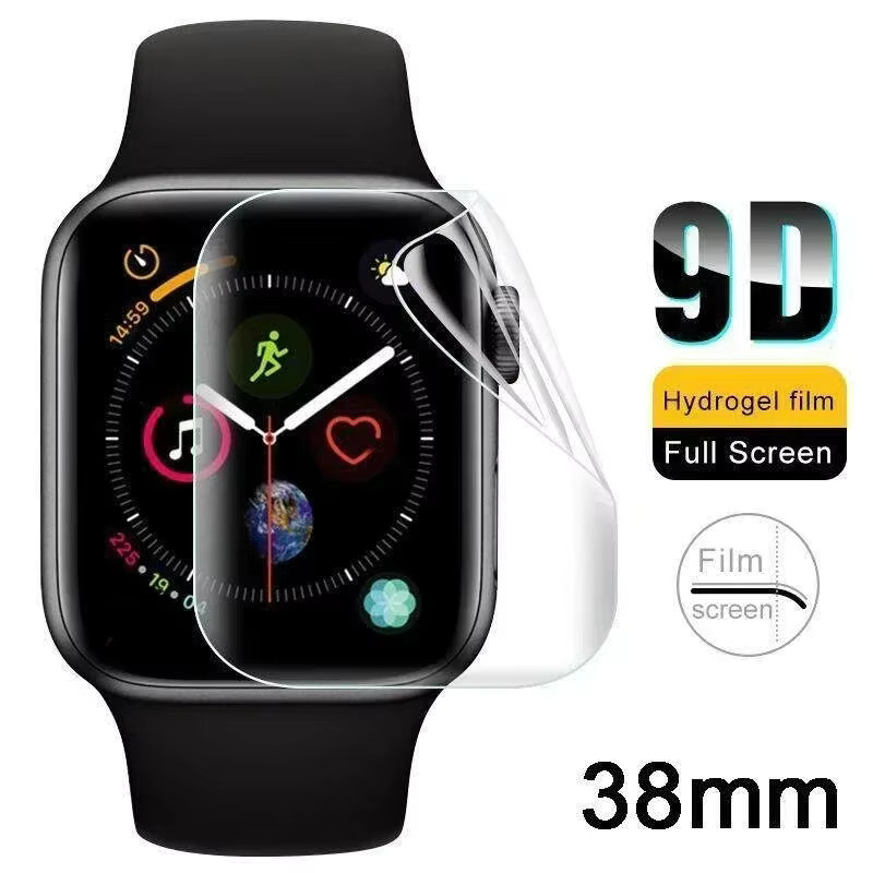 CHIICSMART Hydrogel-Displayschutzfolie für Apple Watch, transparent, Unisex - Bild 2