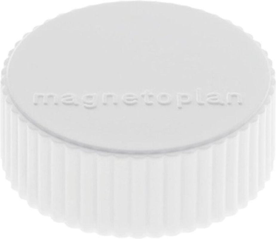 Magnetoplan Magnet Discofix Magnum weiß Durchmesser: 3,4 cm Haftkraft: 2 kg - Bild 2