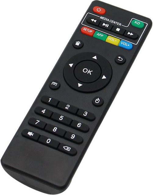 Bai Fen Bai Digital 3C Universal-Fernbedienung IR-Controller für Android TV Boxen wie X96, X96mini, X96W in Schwarz - Bild 1