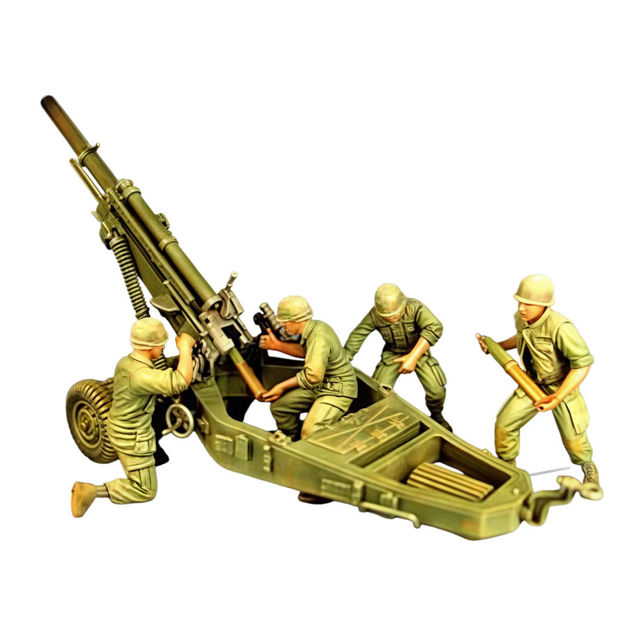MEEKLION MODEL Amerikanische Artillerie, Modellbausatz, Maßstab 1:35, Militärthema - Bild 2