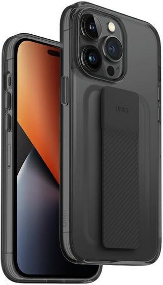 UNIQ Heldro Mount iPhone 14 Pro Max Schutzhülle in Grau - Bild 1