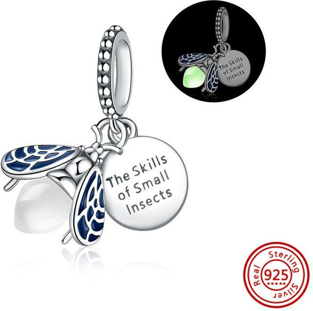 Lucky Star Jewelry Anhänger, 925 Silber, Kupfer, Zirkonia, Schwarz, Damen - Bild 1