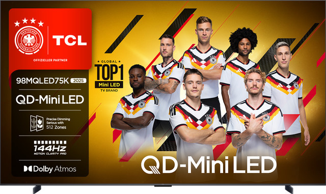 TCL 98MQLED75K QLED Mini LED TV - Bild 1