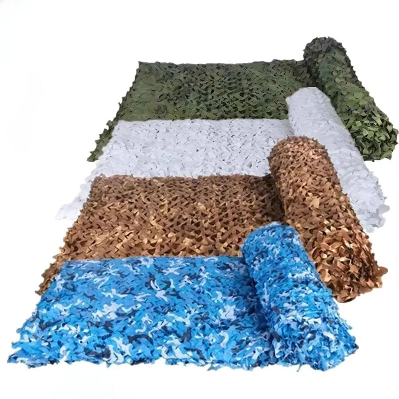 Tarnnetz für Jagd und Garten in Weiß, Blau oder Beige, Schattierung für Pavillon und Außenbereich, B/T/H: 4 x 5 m oder 1,5 x 1 m - Bild 5